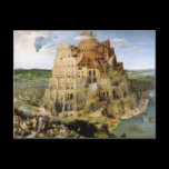 Tower of Babel - Peter Bruegel postcards