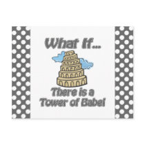 Tower of Babel Postcard