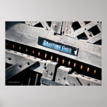 Tower of London Traitors Gate Posters