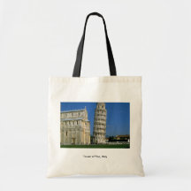 Tower of Pisa, Italy Canvas Bags