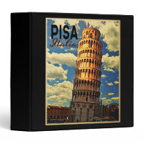 Tower Of Pisa ltaly binders