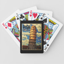 Tower Of Pisa ltaly playing cards