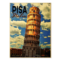 Tower Of Pisa ltaly postcards