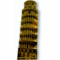 Tower of Pisa PhotoSculpture by elena_indolfi Tower of Pisa PhotoSculpture