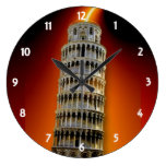 Tower of Pisa Wall Clock