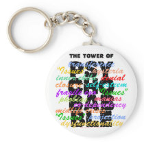 Tower of Psychobabble Key Chains