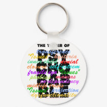 Tower of Psychobabble keychains