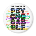 Tower of Psychobabble magnets