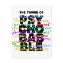 Tower of Psychobabble postcards