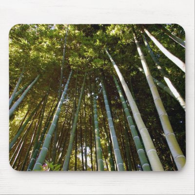 Towering Bamboos Mousepad by pulsDesign