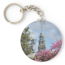 Towers Flowers Key Chain