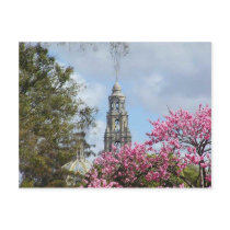 Towers Flowers Postcard