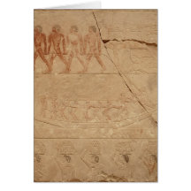 Towing a boat, from the Mastaba of Mereruka Cards