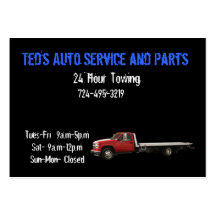 Towing Business Card