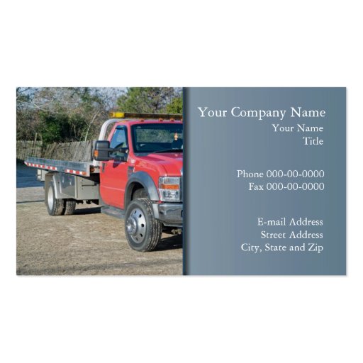 Towing Business Card