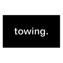 Towing Business Card Template