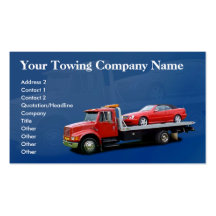 Towing Company Business Card