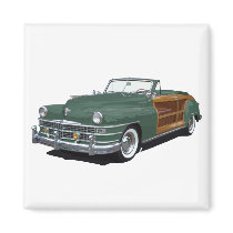 Town and Country Refrigerator Magnet