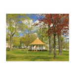 Town Common in Spring Templeton MA postcards