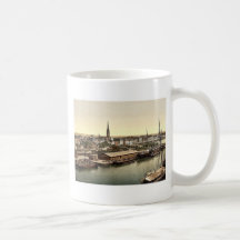 Town from the Lighthouse, Bremerhafen, Hanover (i. Mug
