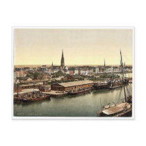 Town from the Lighthouse, Bremerhafen, Hanover (i. Post Card