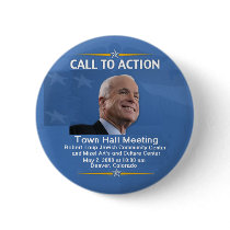 Town Hall Denver CO Button by samappleby Town Hall Denver CO Button