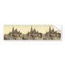 Town hall from the east, Breslau, Silesia, Germany Bumper Sticker