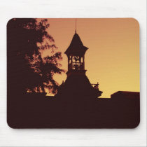 Town Hall Silhouette mousepads