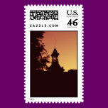 Town Hall Silhouette postage