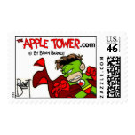 Town Hero Real Postage Stamps