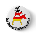 Town Musicians of Bremen buttons