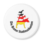 Town Musicians of Bremen Magnets