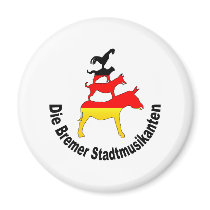 Town Musicians of Bremen magnets