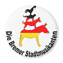 Town Musicians of Bremen magnets