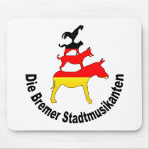 Town Musicians of Bremen Mouse Pads