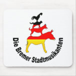 Town Musicians of Bremen Mouse Pads