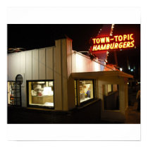 Town Topic Hamburgers Poster posters