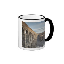 Town view over Plaza Azoguejo & El Acueducto Coffee Mugs