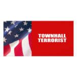 Townhall Terrorist Photo Card Template