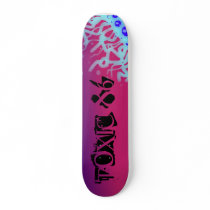 TOXIC 86-ARTBOARD SKATE BOARD