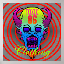 TOXIC 86- Devil 86 poster