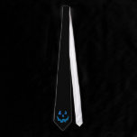 Toxic Blue Pumpkin Tie