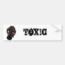 Toxic Bumper Sticker