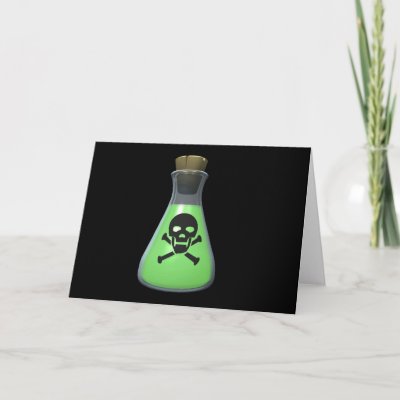 green potion bottle