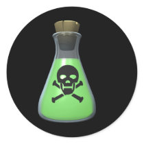 Toxic Green Potion stickers