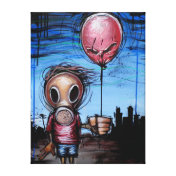 "Toxic Kid" Canvas print by Basic Lee "Toxic Kid" Canvas print by Basic Lee