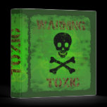Toxic Warning Binder
