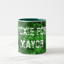 TOXIE FOR MAYOR COFFEE MUG