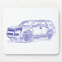 Toy 4Runner 2010 Mouse Pads