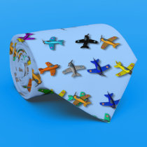 Toy Airplane Tie